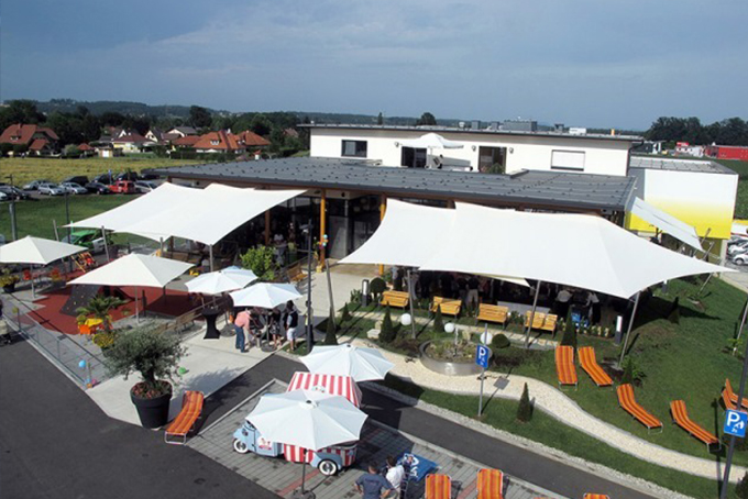 Anlagenbau - Café Energieschiff in Köflach